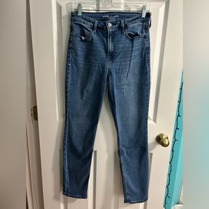 Old Navy straight high-rise jeans